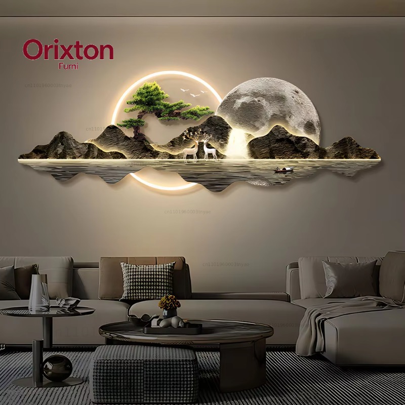 Home Decor Lighting Wholesale - لوحات جدارية فنية مضيئة بتقنية LED