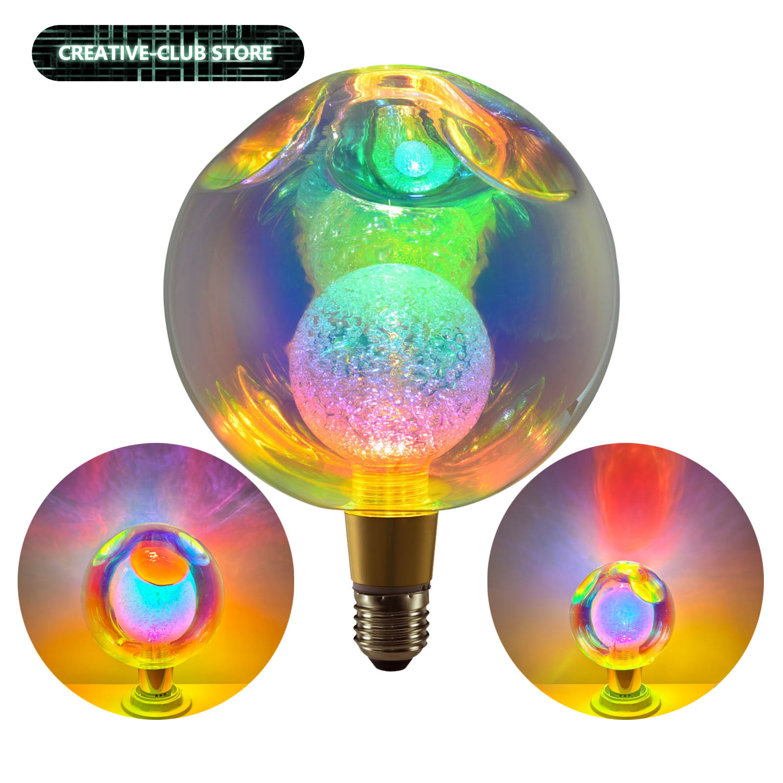 Lighting Decor For Bedroom - E27 P90 P120 P150 كرة مستديرة