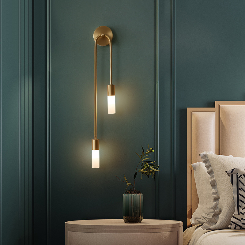 Lighting Decor For Bedroom - مصباح جداري عصري بتصميم إسكندنافي إبداعي
