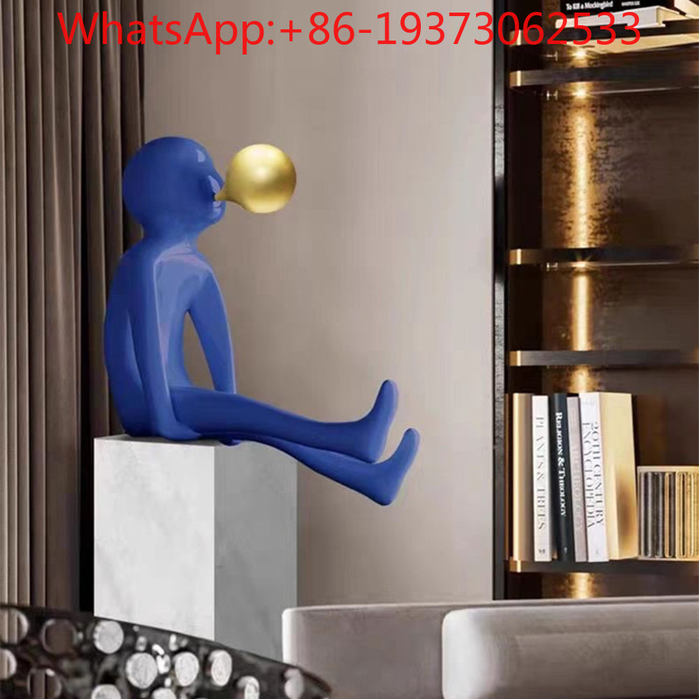Decor Lighting & Decor Fires Photos - تمثال دخول مزخرف ينفخ فقاعات، منحوتة