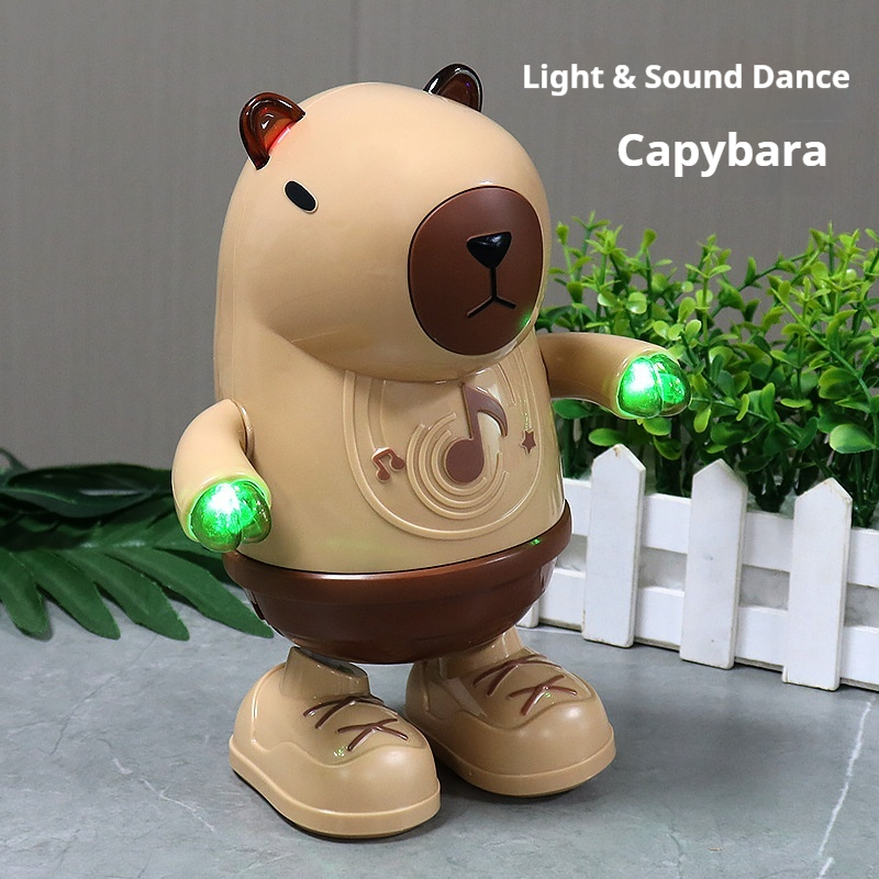 Home Decor Lighting Wholesale - لعبة كابيبارا الكهربائية الراقصة مع إضاءة