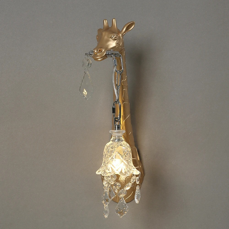 Decor Lighting Sales - مصباح جداري على شكل زرافة من