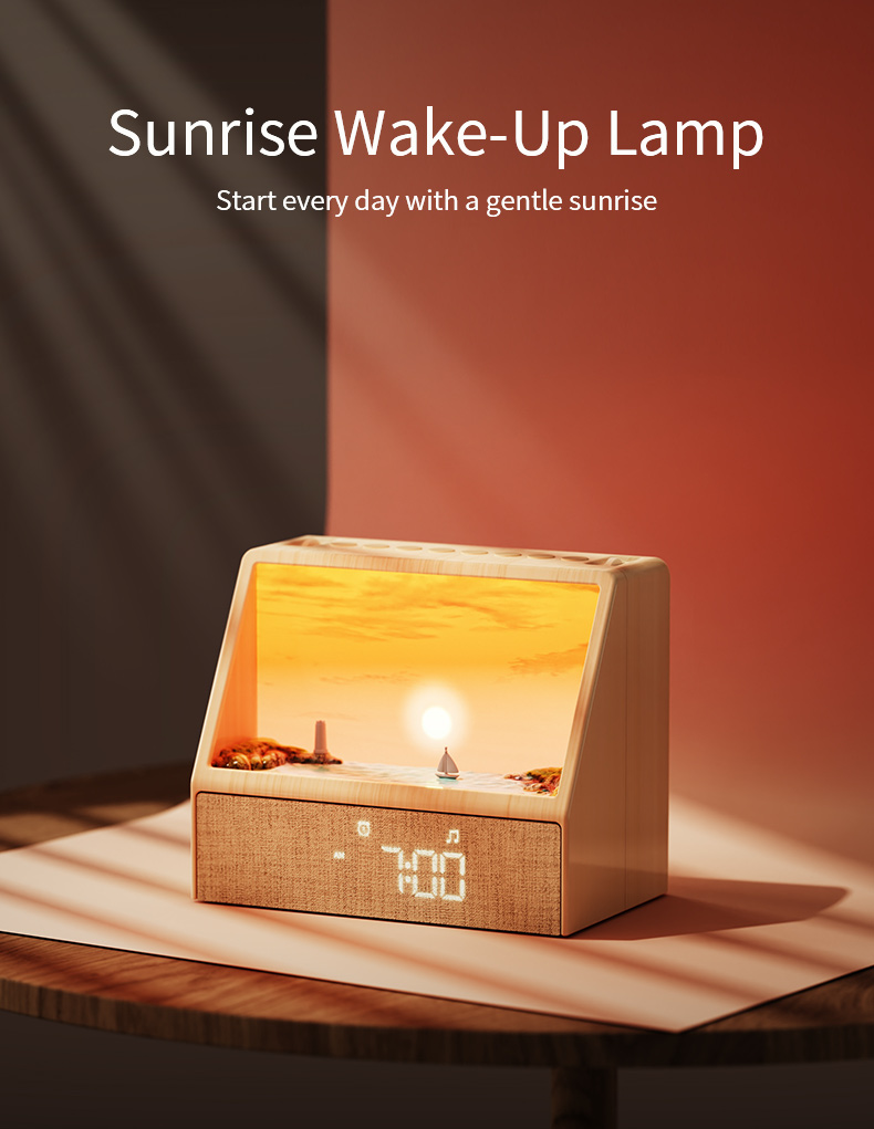 Lighting Decor For Bedroom - جهاز عرض النجوم ومصباح الغروب المحمول،