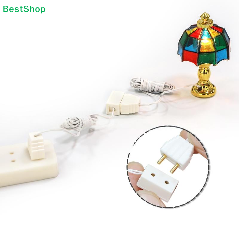 Lighting Decor House - إكسسوار إضاءة LED لبيت الدمى بمقياس