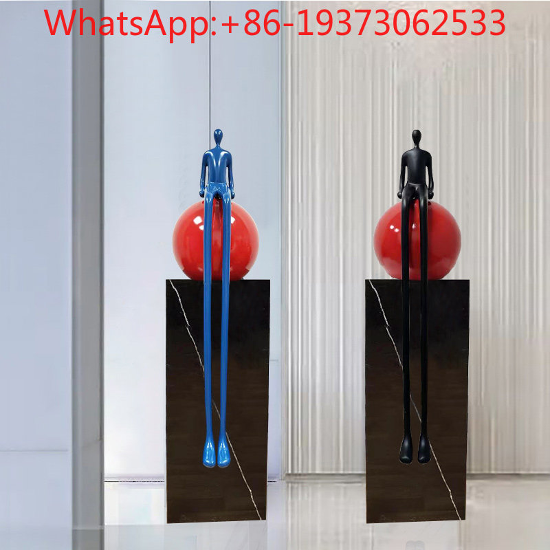 Office Lighting Decor - تماثيل تجريدية راقية طويلة الأرجل، زينة