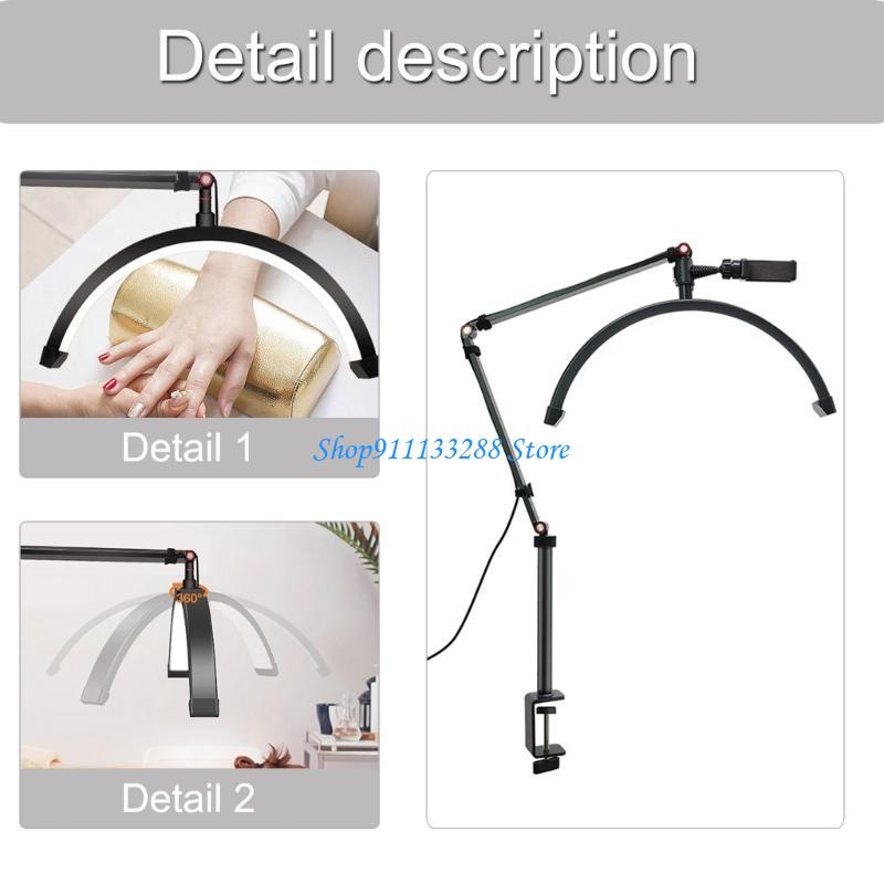 Led Moon Lamp - G88D مصباح نصف القمر حلقات فيديو