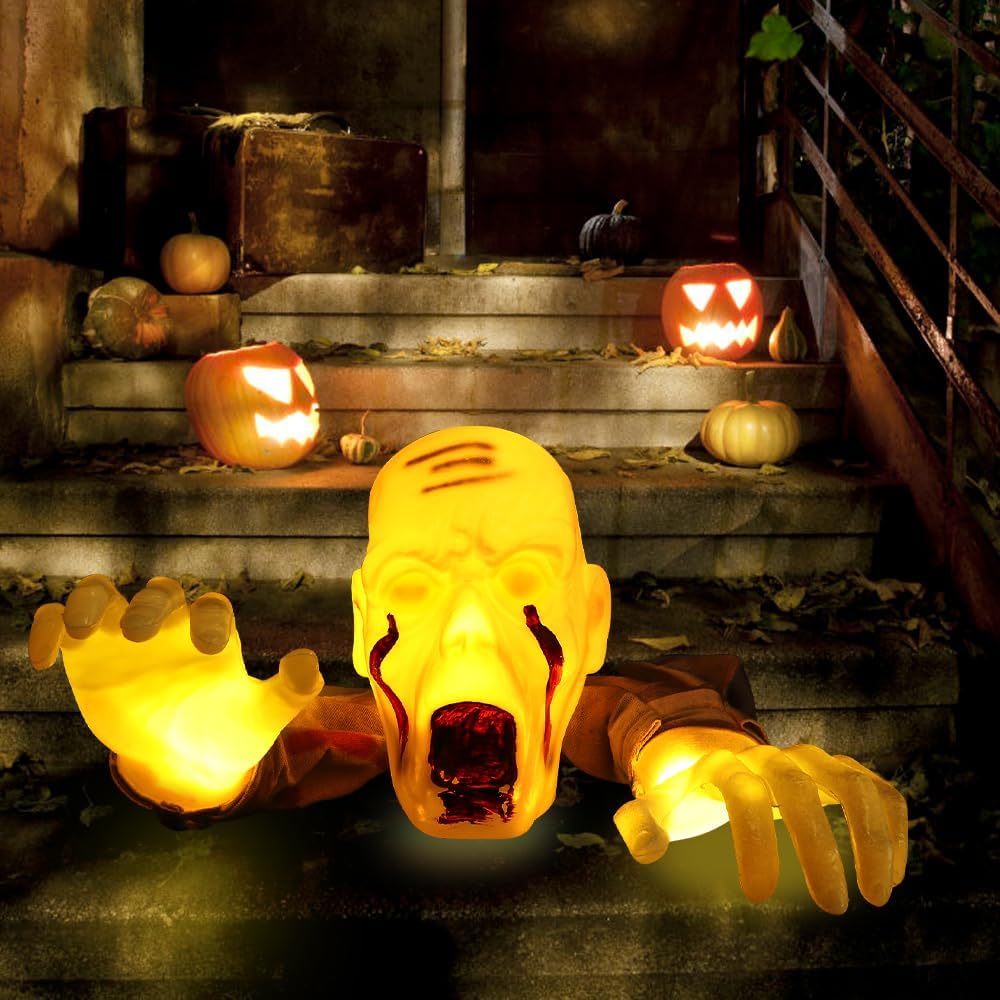 تماثيل زومبي واقعية ديكور مضاء - مراجعة Lighting Decor House وسعره
