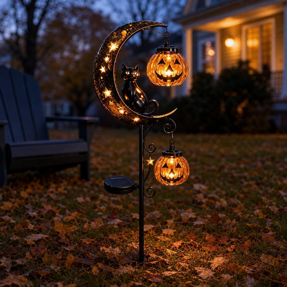 مصباح أرضي على شكل قطة سوداء و - مراجعة Led Moon Lamp وسعره