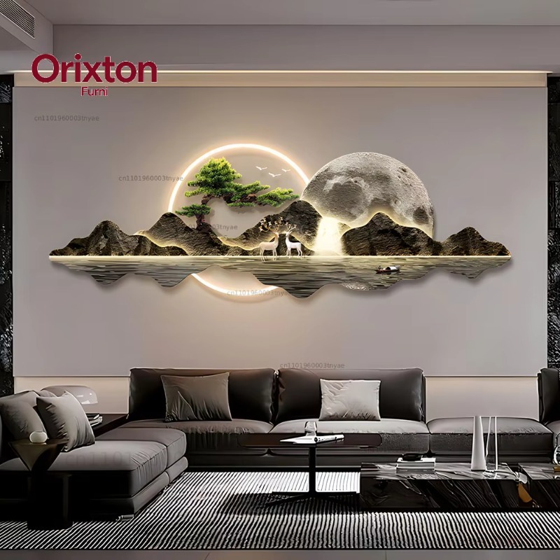 لوحات جدارية فنية مضيئة بتقنية - مراجعة Home Decor Lighting Wholesale وسعره