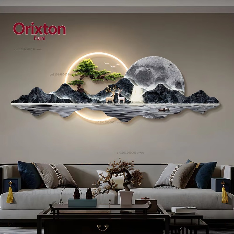 لوحات جدارية فنية مضيئة بتقنية - مراجعة Home Decor Lighting Wholesale وسعره