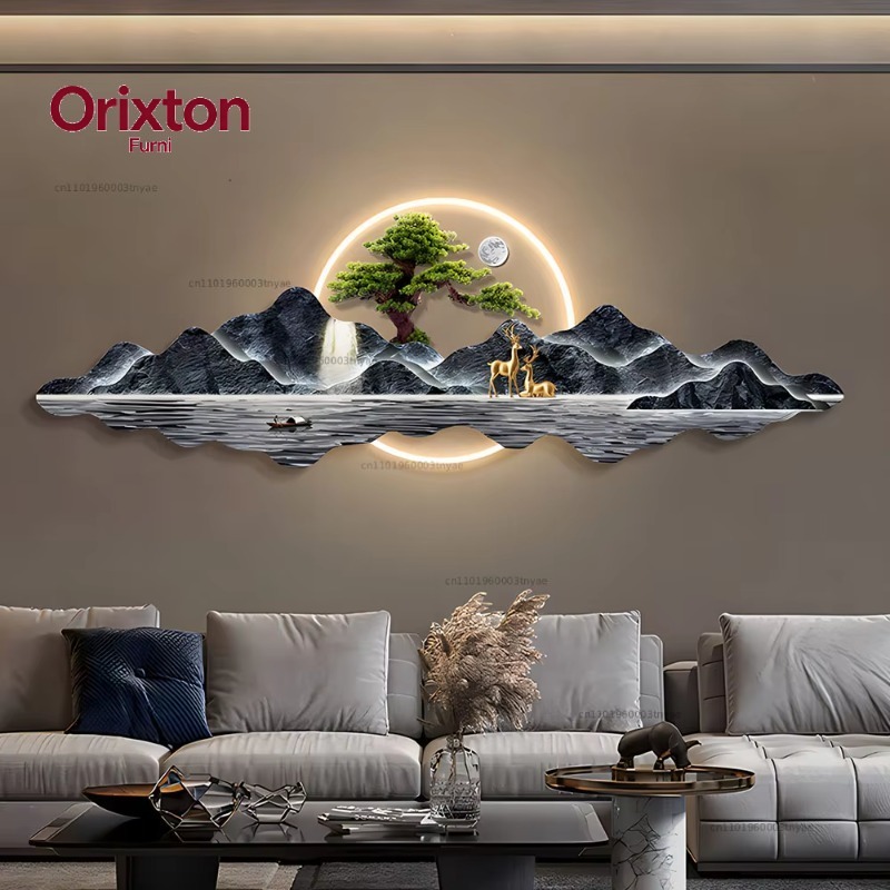 لوحات جدارية فنية مضيئة بتقنية - مراجعة Home Decor Lighting Wholesale وسعره