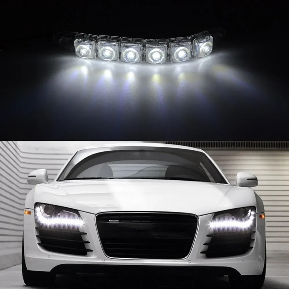 2 قطعة LED مقاوم للماء DRL ضوء - مراجعة Lighting Bolt Decor وسعره