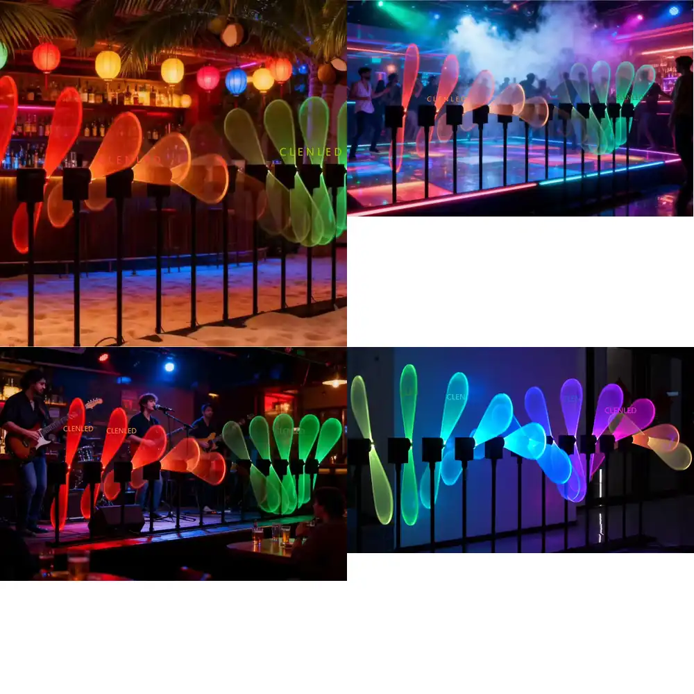 مروحة إضاءة LED دوارة 360 درجة - مراجعة Decor Lighting Fans وسعره
