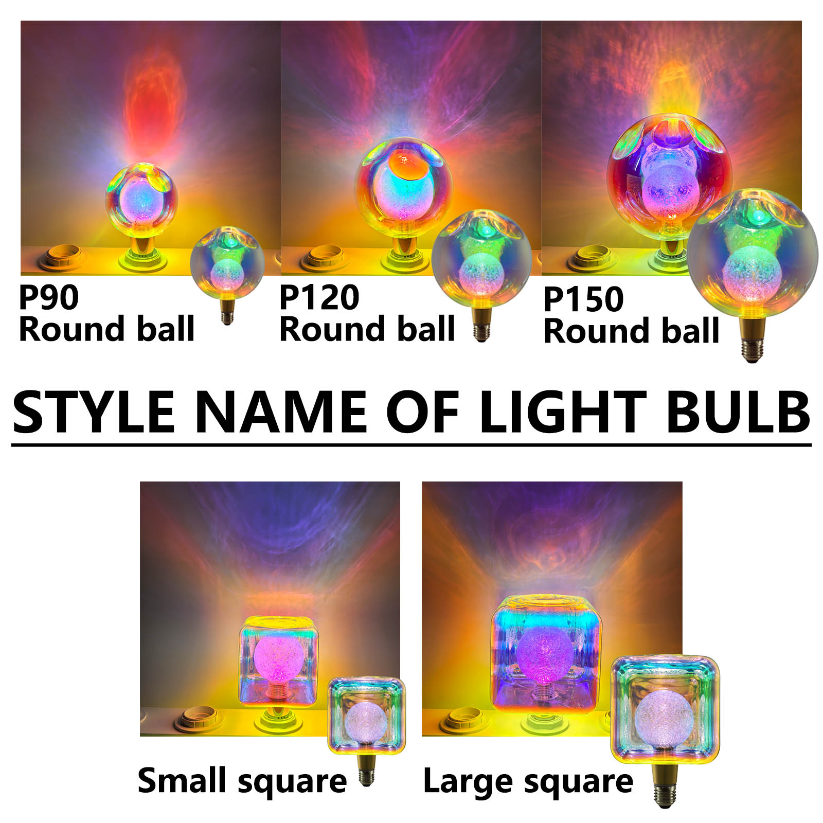 E27 P90 P120 P150 كرة مستديرة  - مراجعة Lighting Decor For Bedroom وسعره