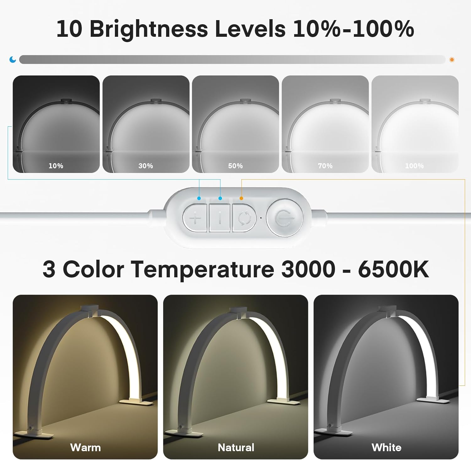 ضوء LED بنصف قمر لتقنية الأظاف - مراجعة Led Moon Lamp وسعره