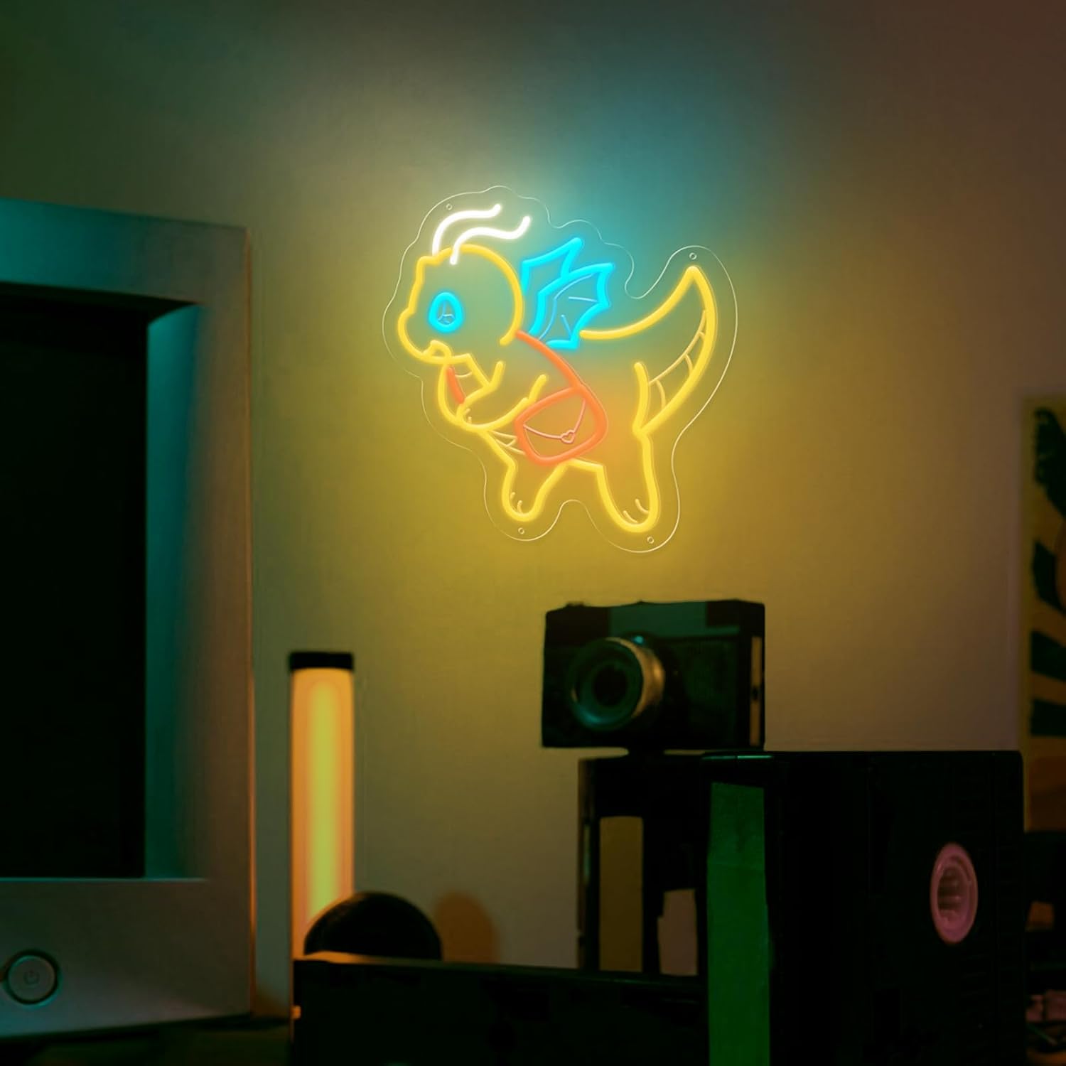 USB عكس الضوء لطيف ديناصور ضوء - مراجعة Outdoor Lighting Decor Ideas وسعره