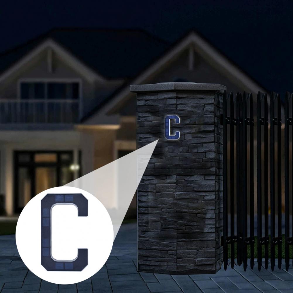 لافتة رقم المنزل بالطاقة الشمس - مراجعة Lighting Decor House وسعره