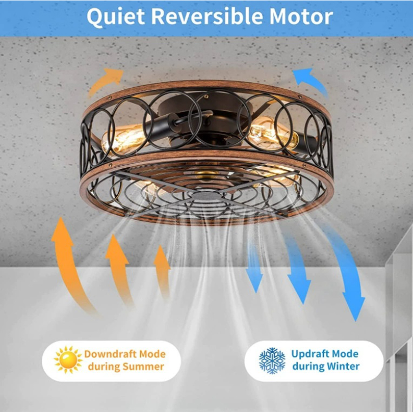 مروحة سقف ذكية مع أضواء التحكم - مراجعة Decor Lighting Fans وسعره