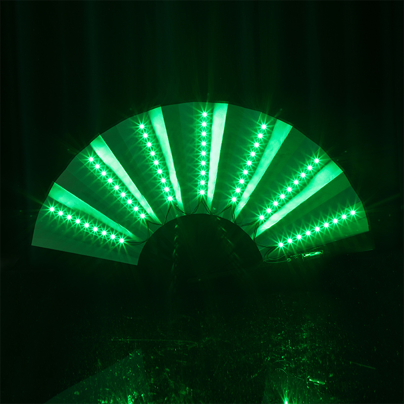 للطي مروحة اليد مع مصباح ليد م - مراجعة Decor Lighting Fans وسعره