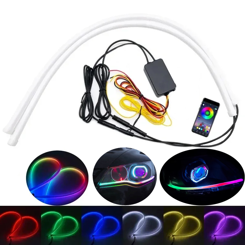 سيمفوني DRL سيارة LED النهار ت - مراجعة Lighting Bolt Decor وسعره