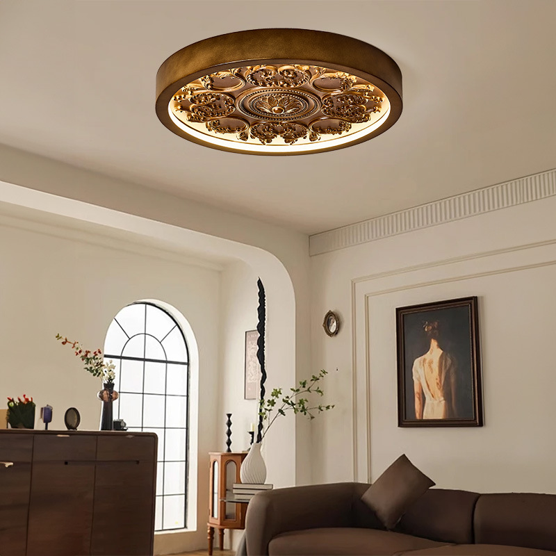 مصباح سقف فني منحوت على الطراز - مراجعة Home Decor Lighting Wholesale وسعره