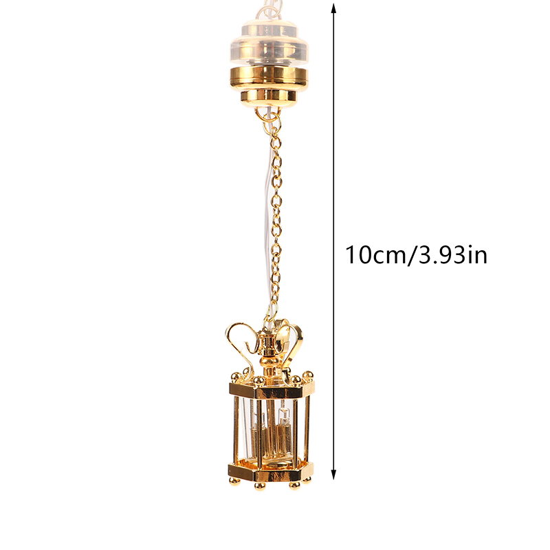 1:12 دمية مصغرة مصباح الزجاج ا - مراجعة Lighting Decor House وسعره