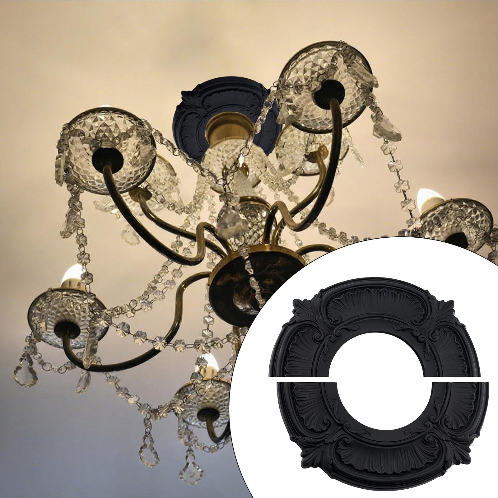 غطاء ديكور أسود لوحاتي لسقف ال - مراجعة Decor Lighting Fans وسعره