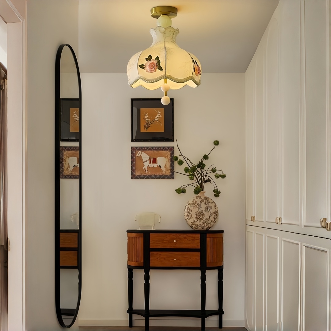 ثريا أنيقة بتصميم الوردة، طراز - مراجعة Decor Timeless Lighting وسعره