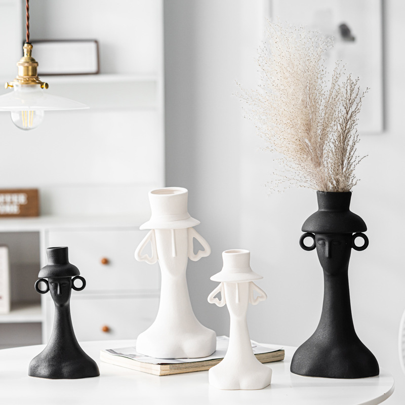 مزهرية سيراميك فاخرة على شكل إ - مراجعة Home Decor Lighting Wholesale وسعره