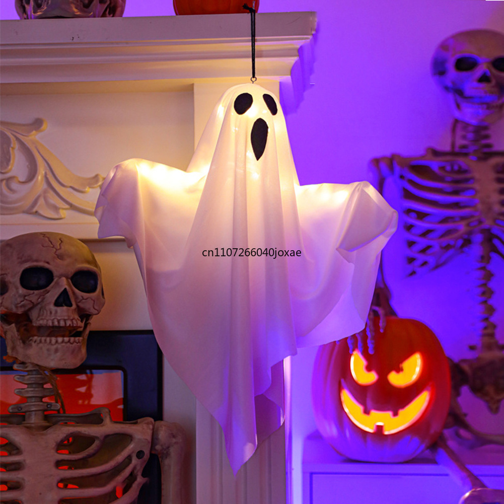شبح أبيض مضيء لعيد الهالوين، أ - مراجعة Lighting Decor House وسعره