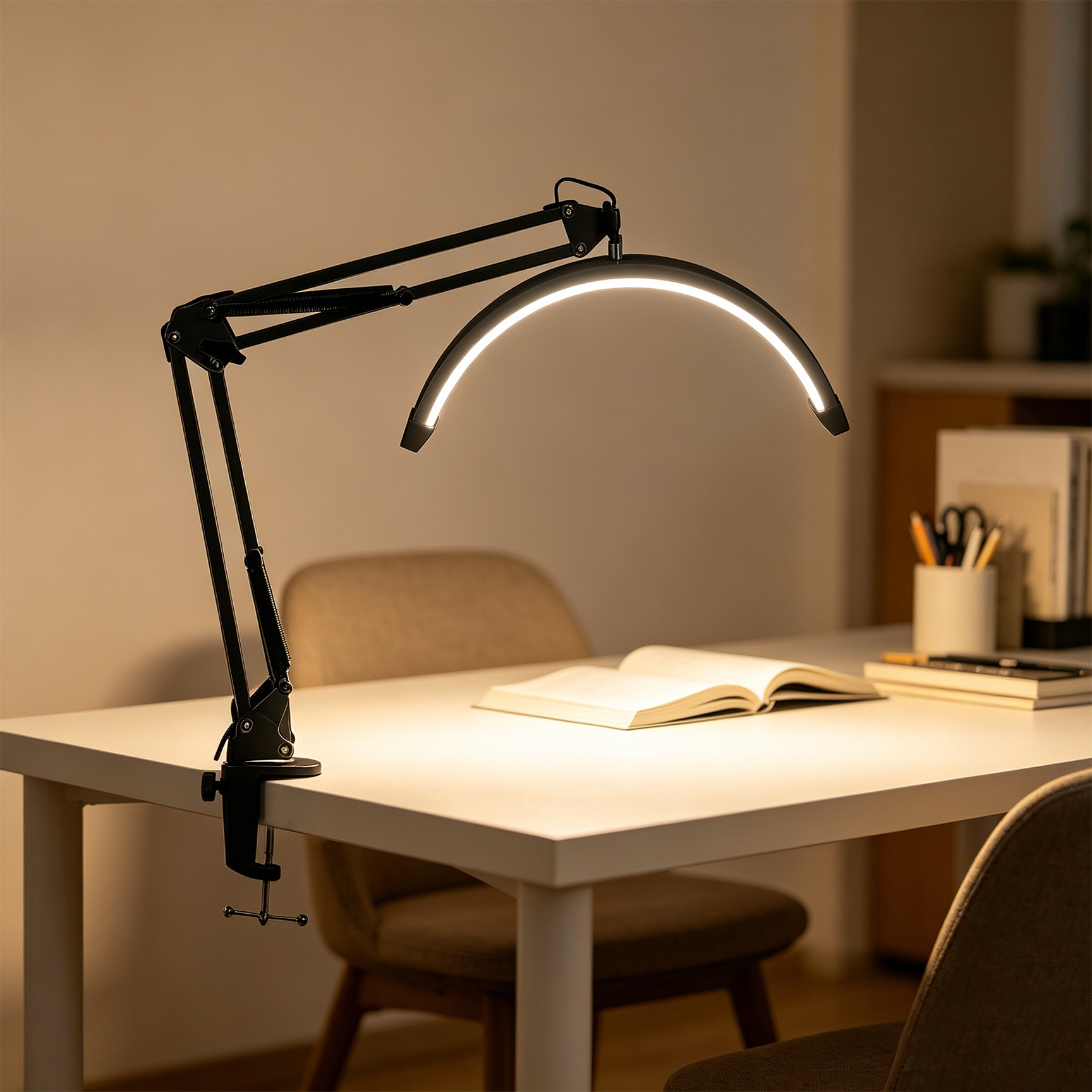 مصباح جمال على شكل نصف قمر بطو - مراجعة Led Moon Lamp وسعره