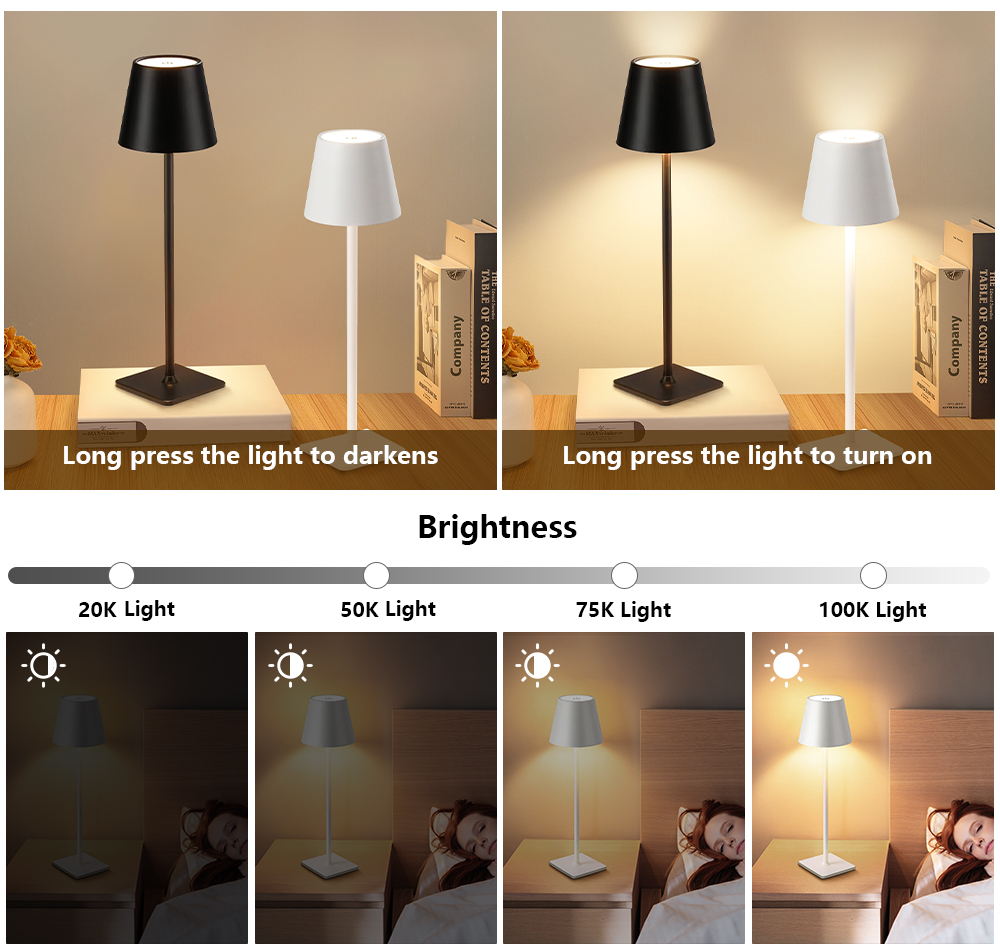 مصباح مكتب LED قابل لإعادة الش - مراجعة Lighting Decor For Bedroom وسعره