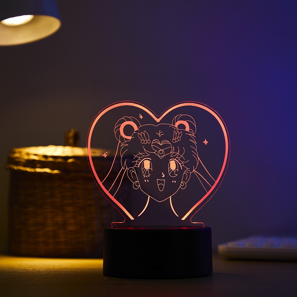 مصباح ليلي ثلاثي الأبعاد LED ل - مراجعة Led Moon Lamp وسعره