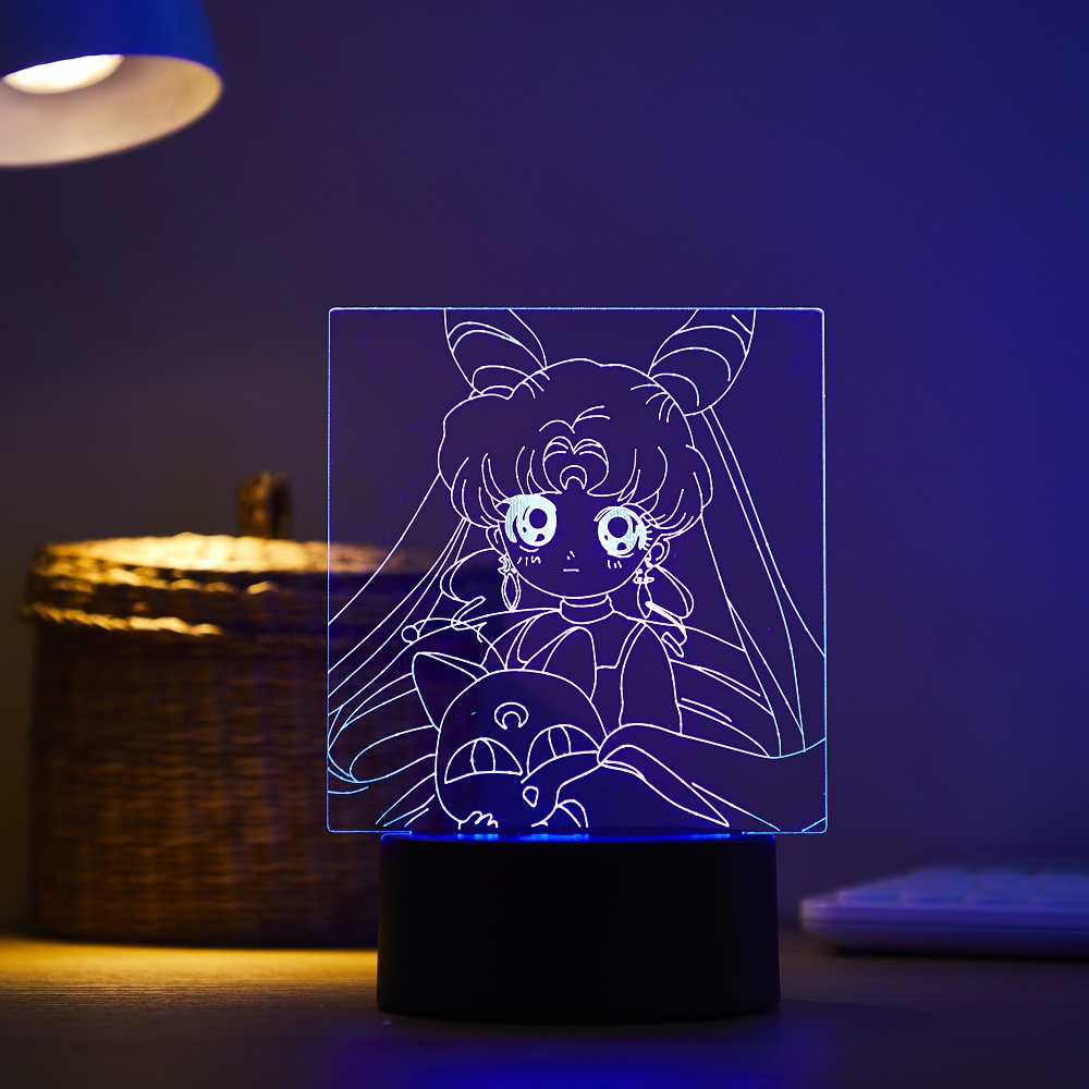 مصباح ليلي ثلاثي الأبعاد LED ل - مراجعة Led Moon Lamp وسعره